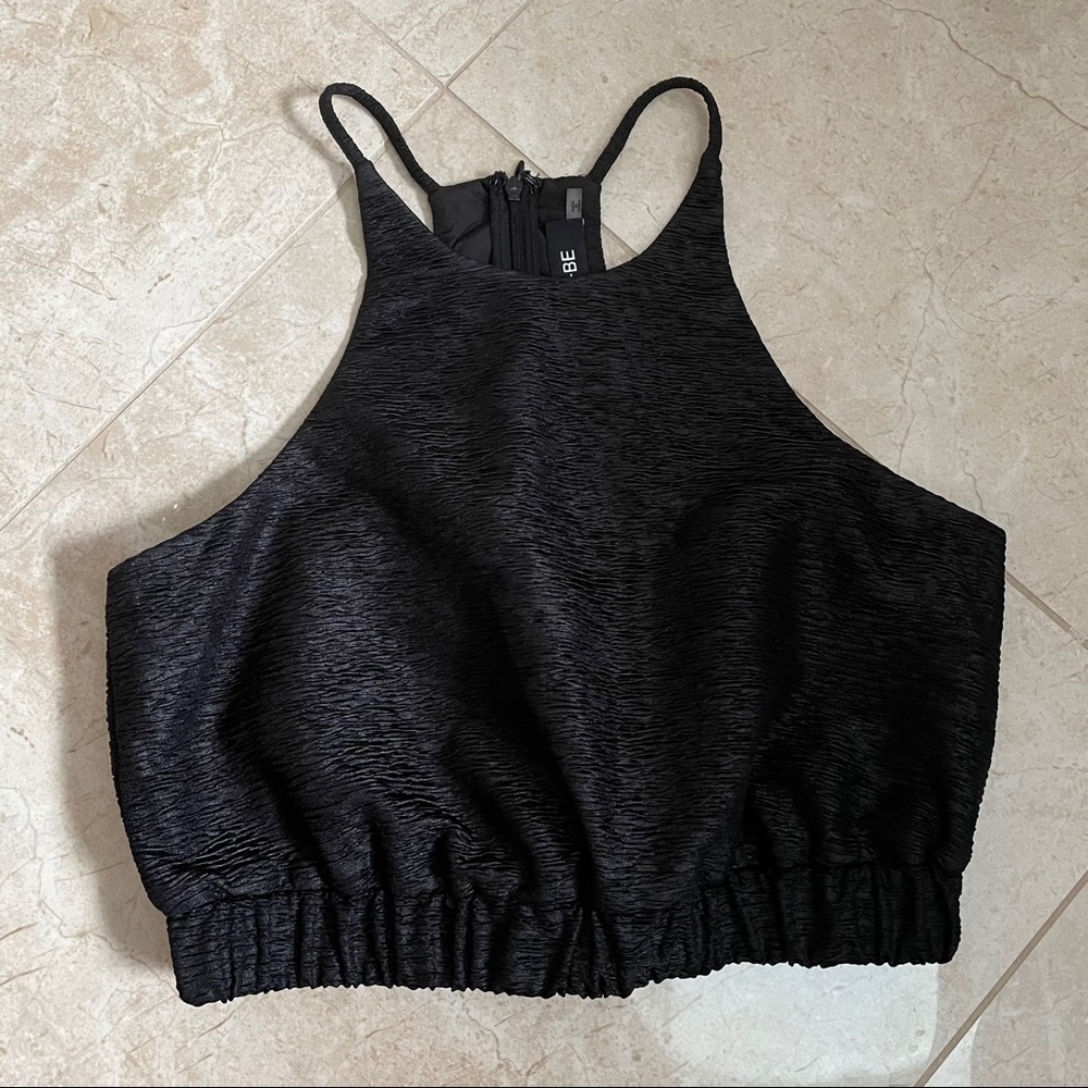 Black Crop Top